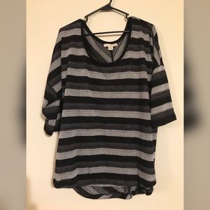 Lightweight Black & Grey Sweater